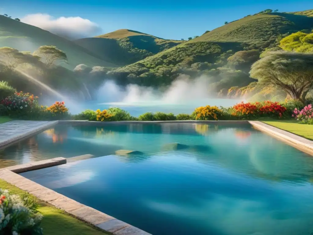 Baños termales en Uruguay: un oasis de serenidad entre la exuberante vegetación, aguas cristalinas y tranquilidad absoluta