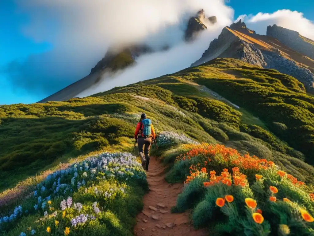 Explora la belleza de Cerro Largo en Uruguay con sus senderos rodeados de naturaleza vibrante y flores silvestres