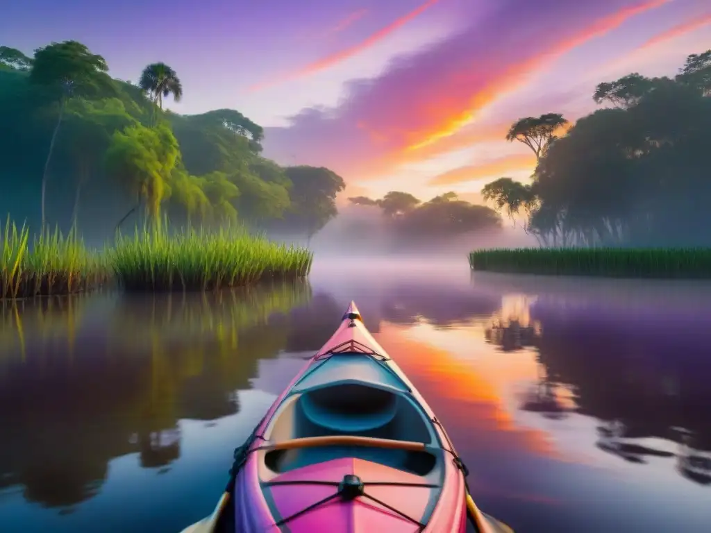 Disfruta de los beneficios de paseos en kayak al amanecer en las tranquilas aguas de Santa Lucía