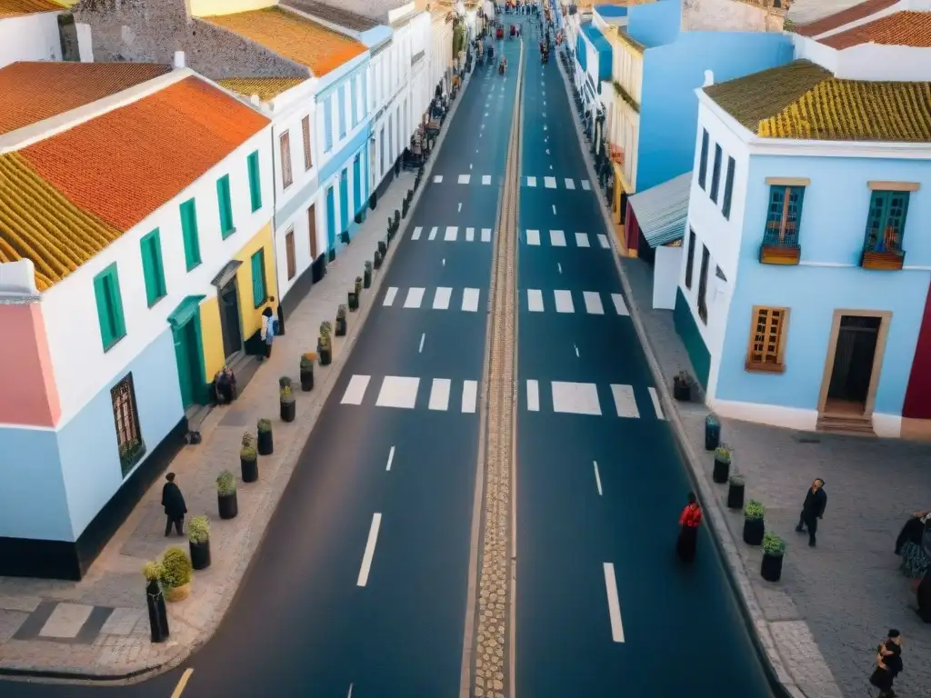 Una calle multicultural en Uruguay: migración impacta la identidad uruguaya con diversidad, cultura y color