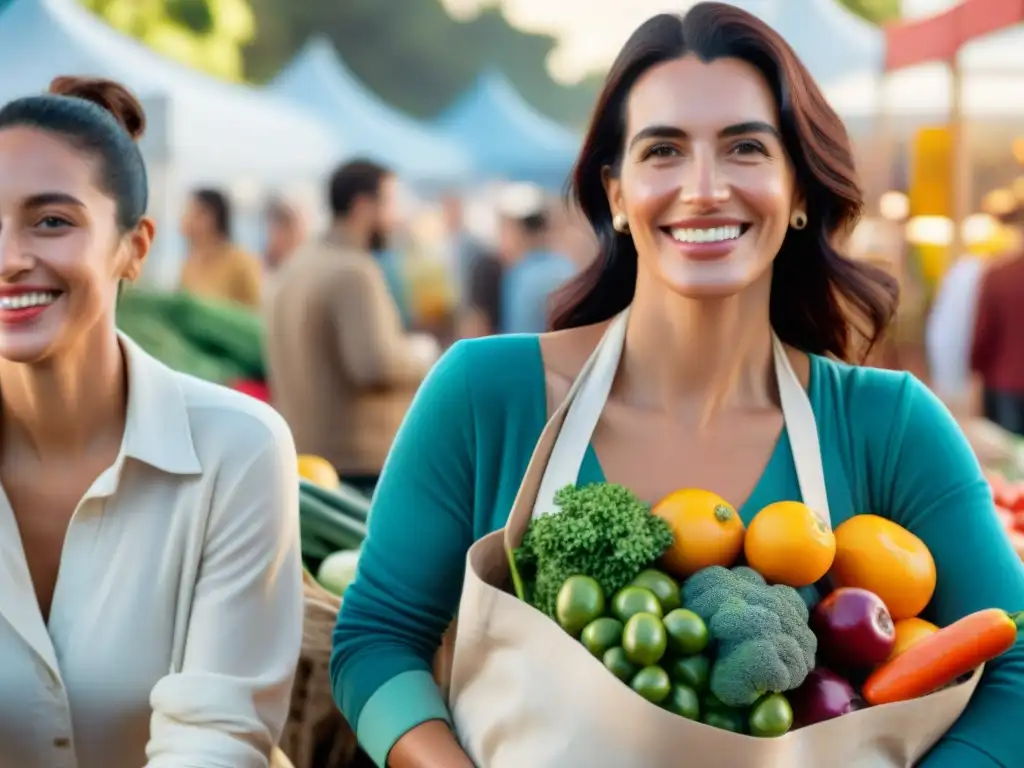 Consumo responsable en Uruguay: Diversidad y sostenibilidad en un animado mercado de agricultores