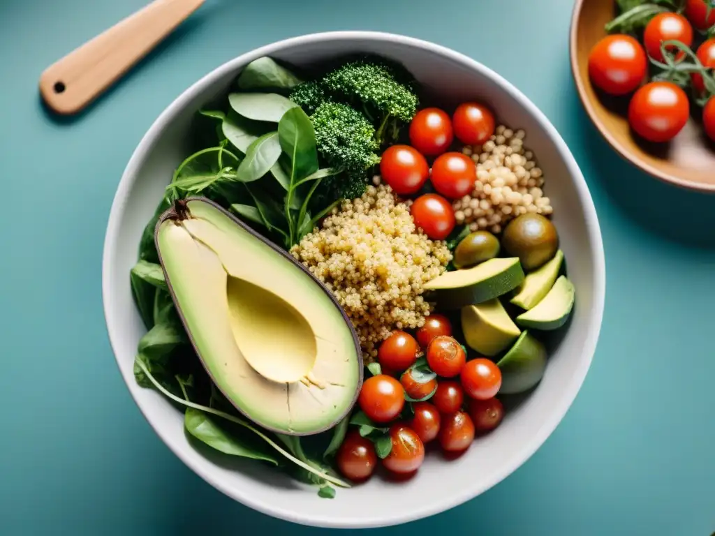 Deliciosa ensalada uruguaya para mejorar digestión con ingredientes frescos y coloridos