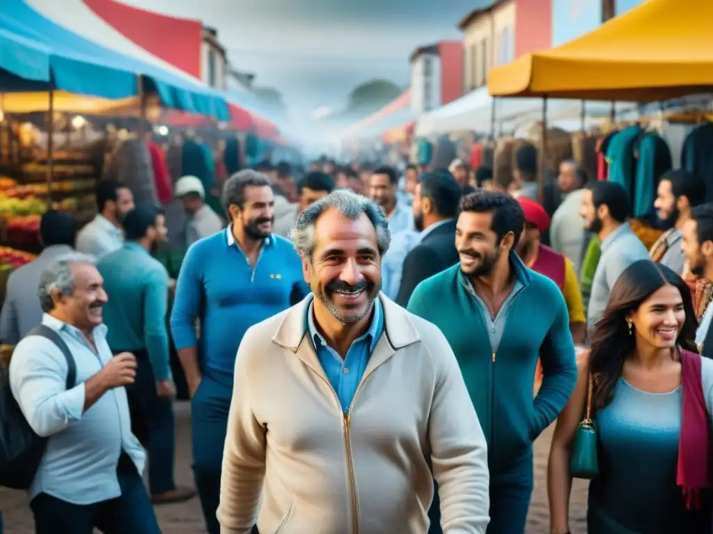 Emprendimientos migrantes fortaleciendo la economía en un animado mercado de Uruguay