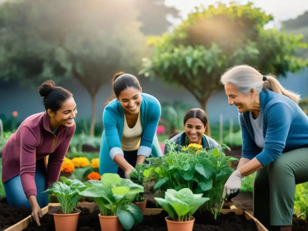 Filantropía en planificación financiera en Uruguay: Diversidad y armonía en un jardín comunitario lleno de vida