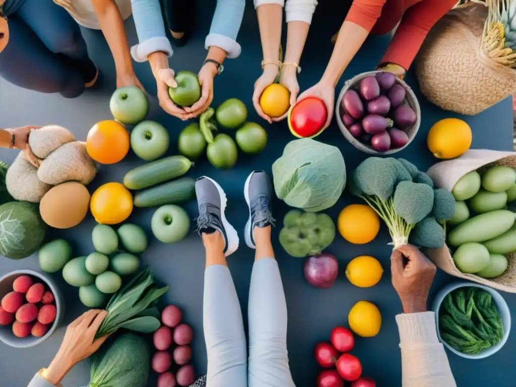 Una imagen inspiradora de diversidad y salud en Uruguay, destacando los mejores suplementos salud Uruguay