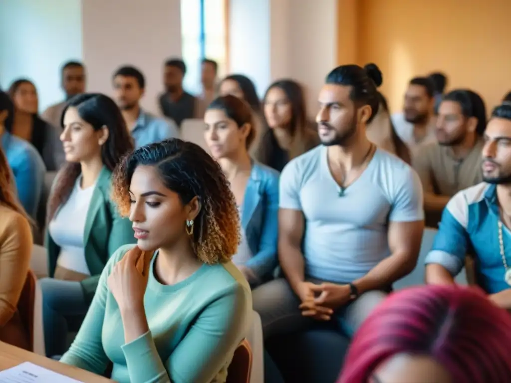 Jóvenes uruguayos aprenden sobre prevención enfermedades transmisión sexual en taller inclusivo