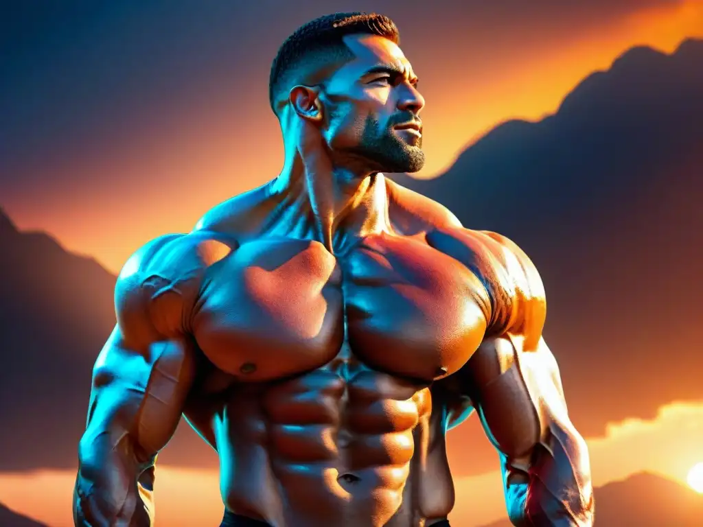 Musculatura potenciada por la importancia de los aminoácidos para crecimiento muscular