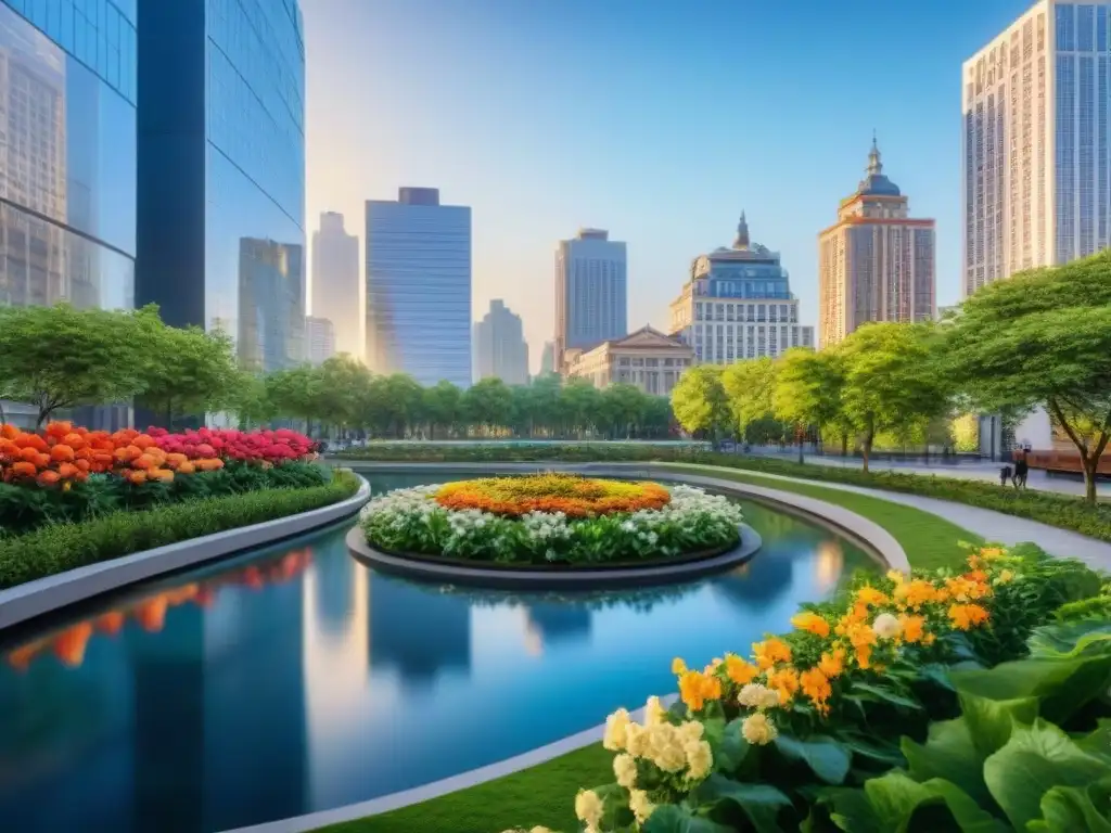 Un oasis de calma y naturaleza en medio de la ciudad