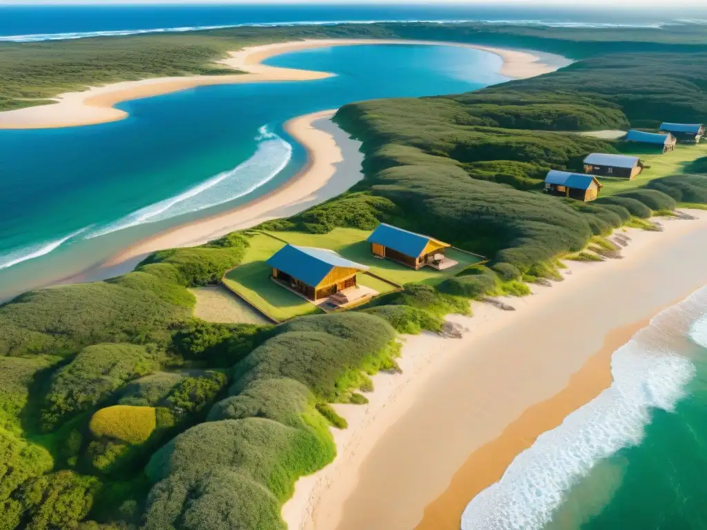 Un paraíso natural en Uruguay: Cabo Polonio, con playas de arena blanca, costa agreste y exuberante vegetación