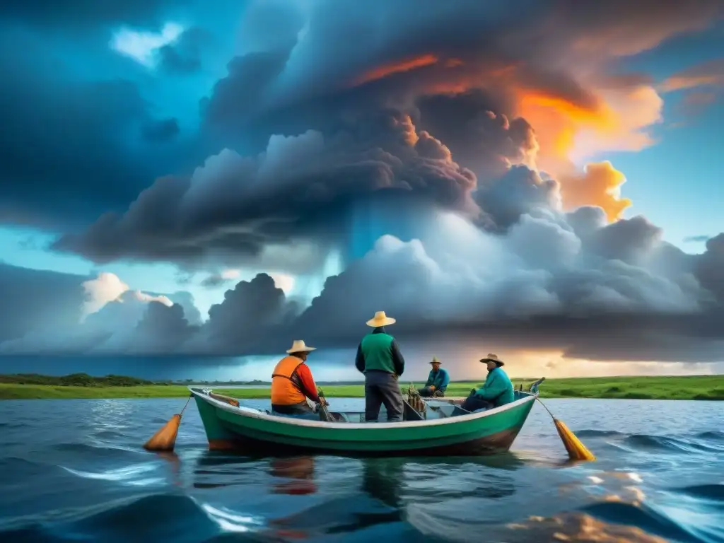 Pescadores uruguayos luchan juntos contra el impacto del cambio climático en la pesca de Uruguay, con tecnologías sostenibles