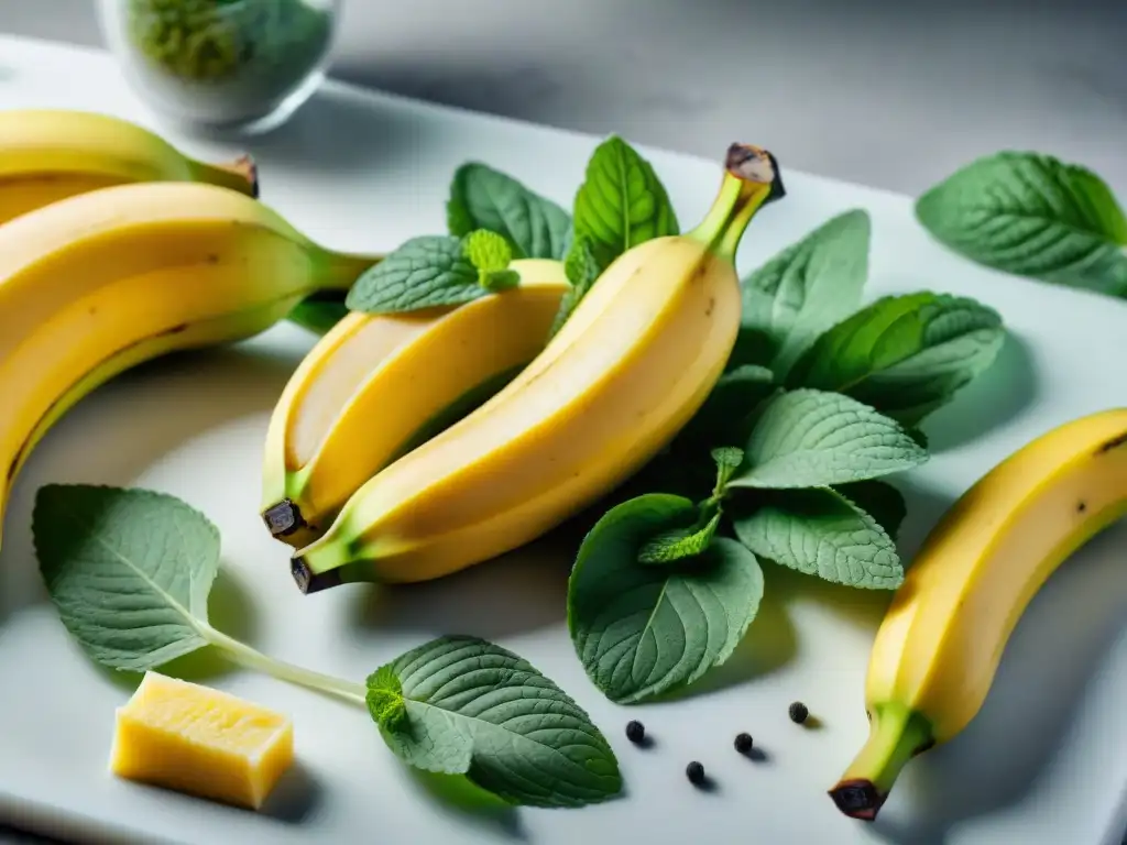 Preparando un receta de licuado de banana saludable en Uruguay