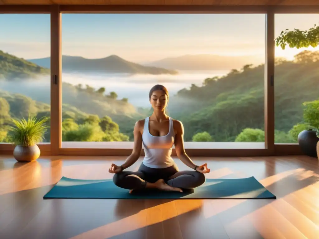 Retiro de meditación en las sierras de Lavalleja, Uruguay, con yoga al amanecer