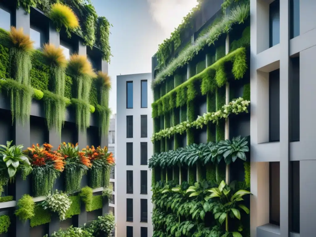 Un jardín vertical exuberante en Uruguay, beneficios jardines verticales uruguay