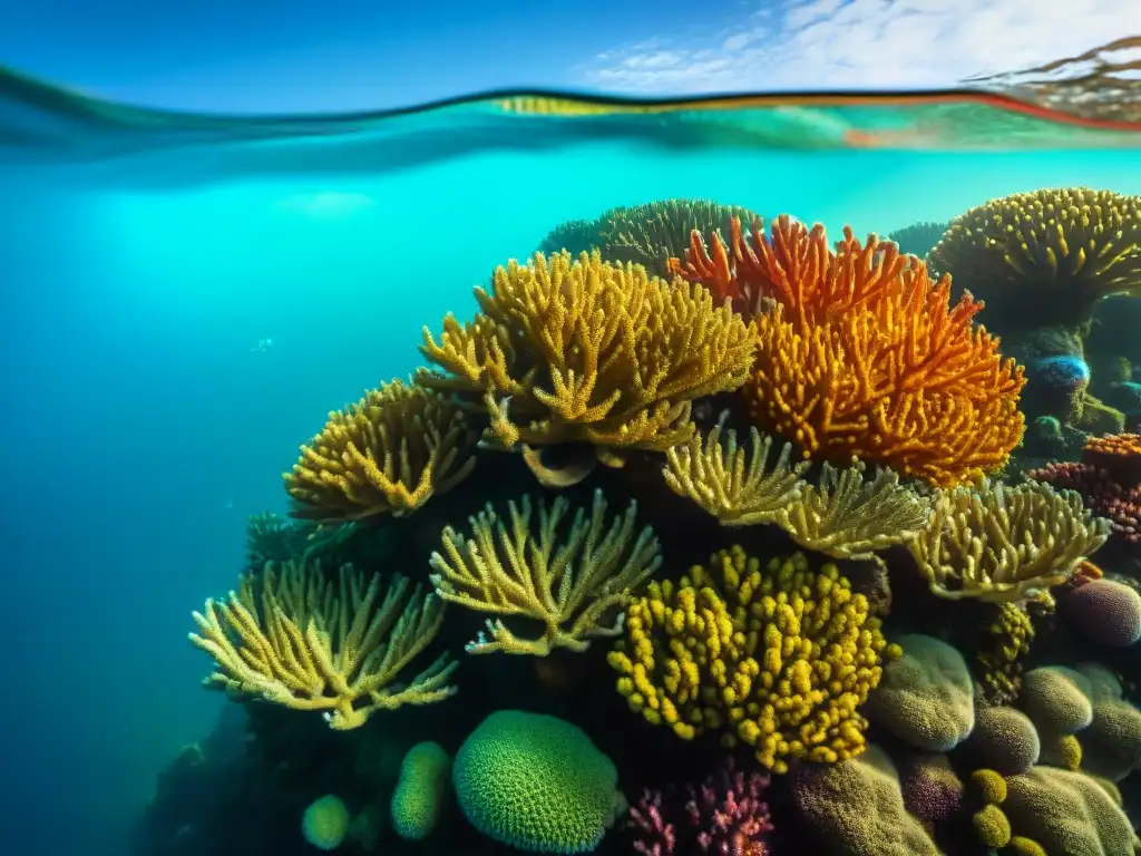 Un vibrante arrecife de coral frente a Uruguay muestra la impactante belleza marina y la importancia de la pesca sostenible ante el cambio climático