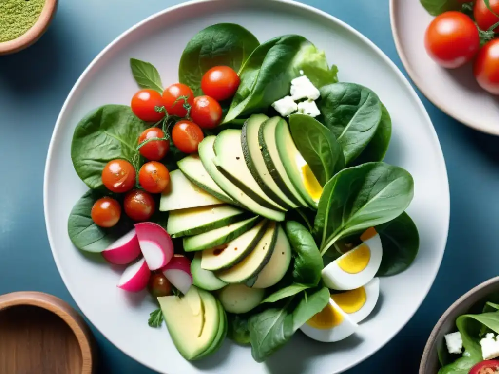 Una vibrante ensalada tradicional uruguaya en vida saludable