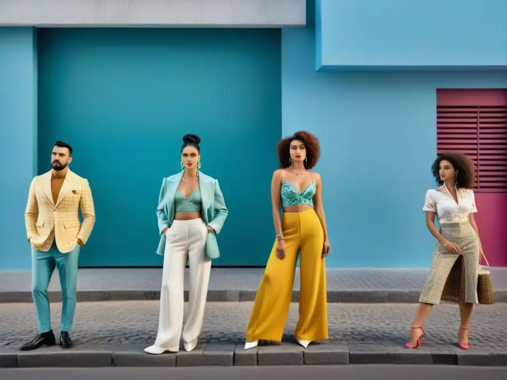 Moda y diversidad en Uruguay: una explosión de estilo y cultura en la calle Una vibrante escena de moda en el bienestar uruguayo: diversidad, estilo y confianza en la expresión individual a través de la vestimenta