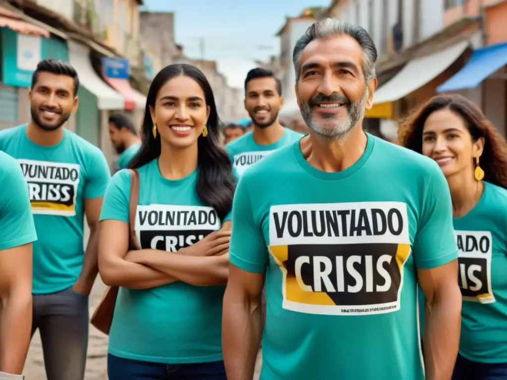 Voluntarios en Uruguay ayudan a la comunidad en tiempos de crisis, transmitiendo solidaridad y esperanza